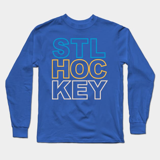 Winter Classic STL HOCKEY Long Sleeve T-Shirt by STL Lyons Hockey